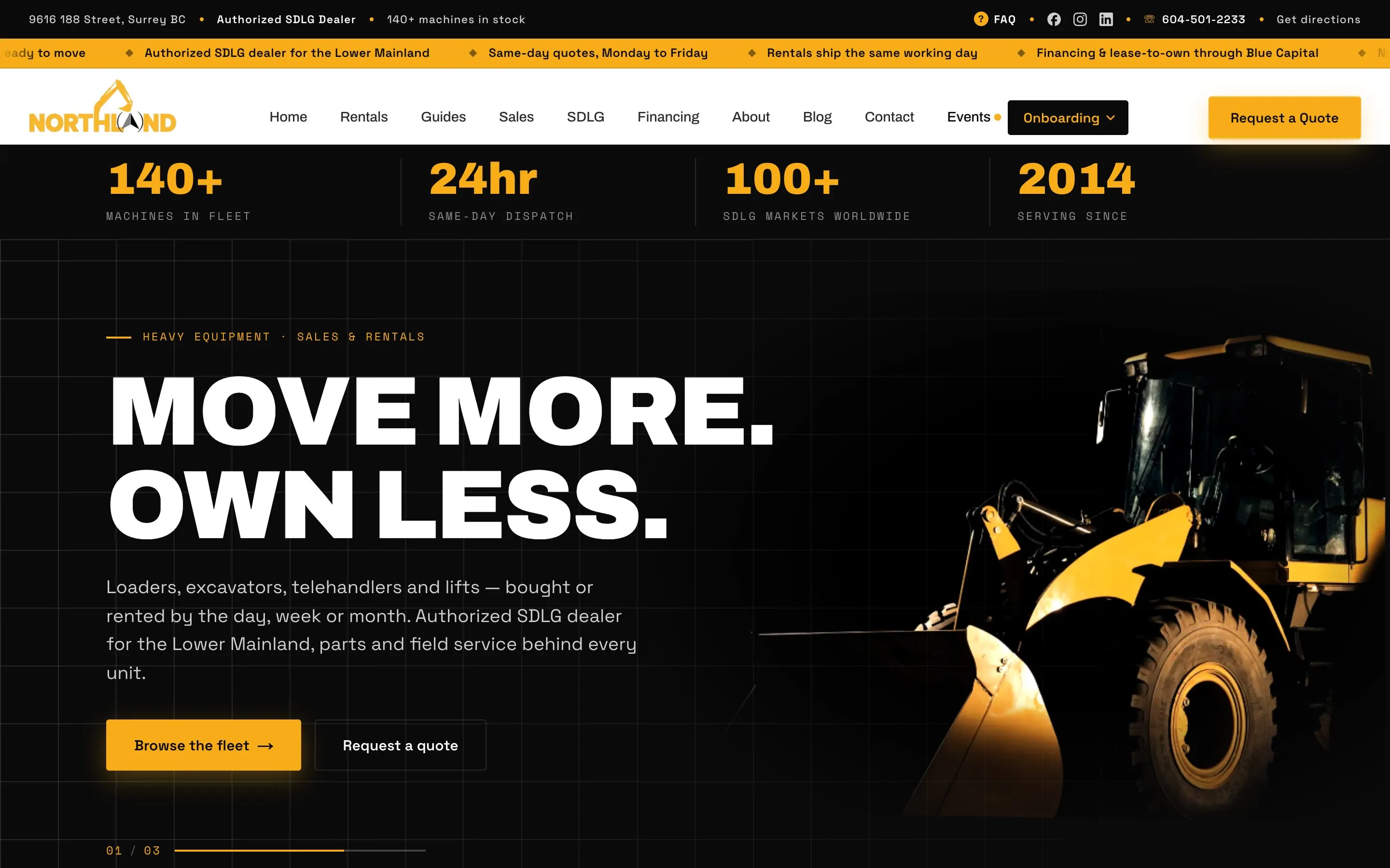 Northland home page